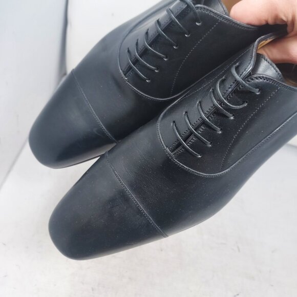 Christian Louboutin Greggo Black Lace-Up Leather Dress Shoe - Picture 13 of 13